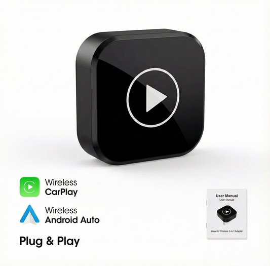 CarHero™ Wireless CarPlay & Android Auto Adapter (2-in-1)